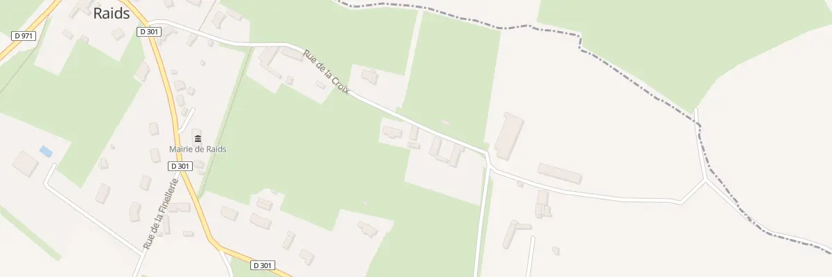 Plan du 5007 La Croix Regnault à Raids