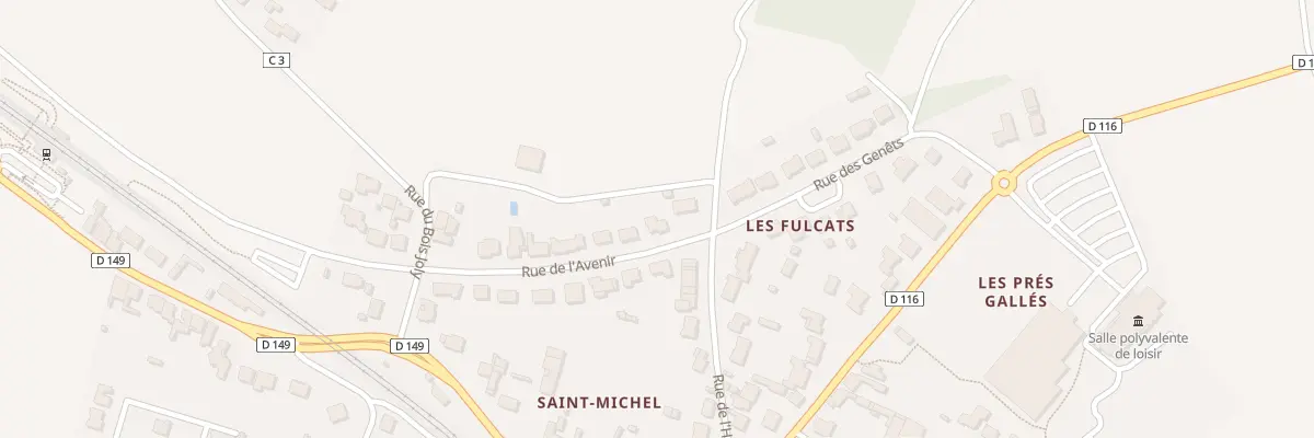 Plan du 4 Rue de l’avenir au Pallet