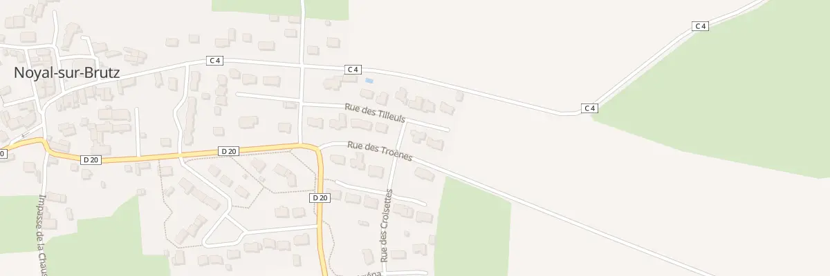 Plan du 10 Rue des Tilleuls à Noyal-sur-Brutz