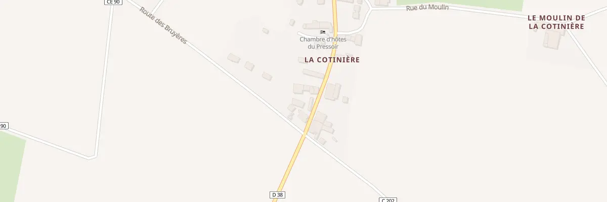 Plan du 3 Rte de Villepôt à Mouzeil