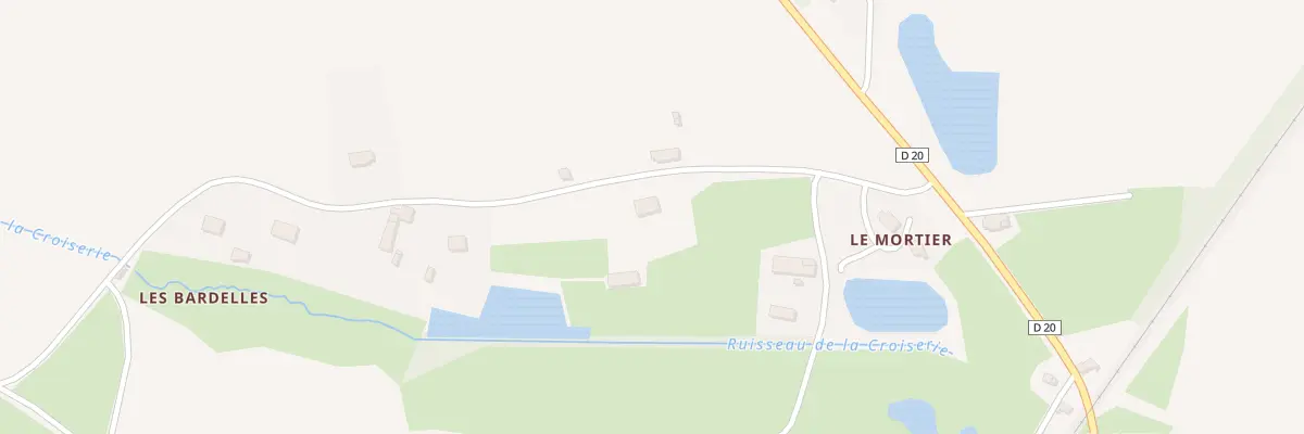 Plan du 5092 Le MORTIER à Noyal-sur-Brutz
