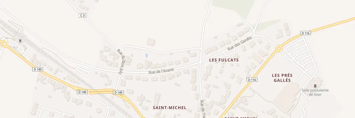 Plan du 6 Rue de l’avenir au Pallet