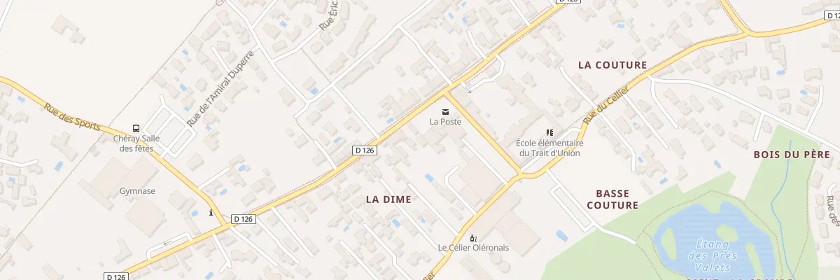 Plan du 486 Av du Trait d’Union à Saint-Georges-d’Oléron