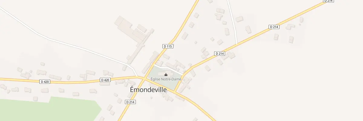 Plan du 35 Hameau de l’Eglise à Émondeville