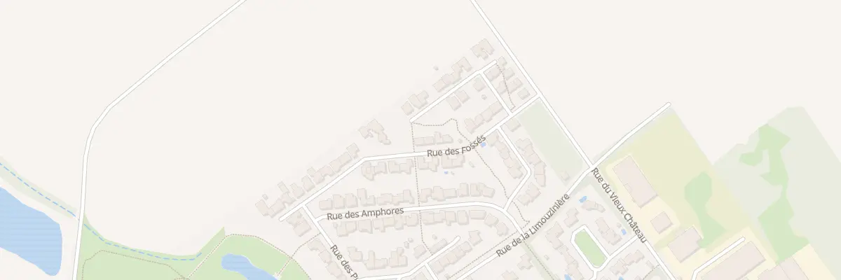 Plan du 25 Rue des fossés à Montaigu-Vendée
