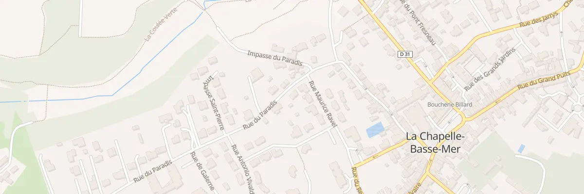 Plan du 11 Rue du paradis à Divatte-sur-Loire