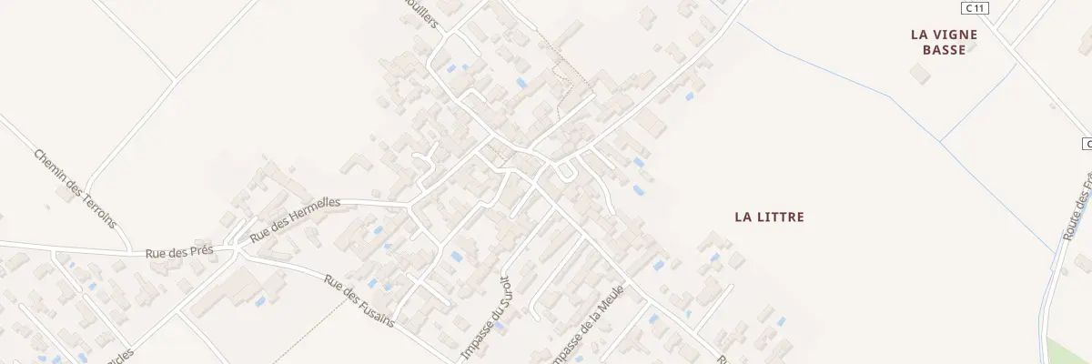 Plan du 21 Rue des Hermelles à Saint-Pierre-d’Oléron