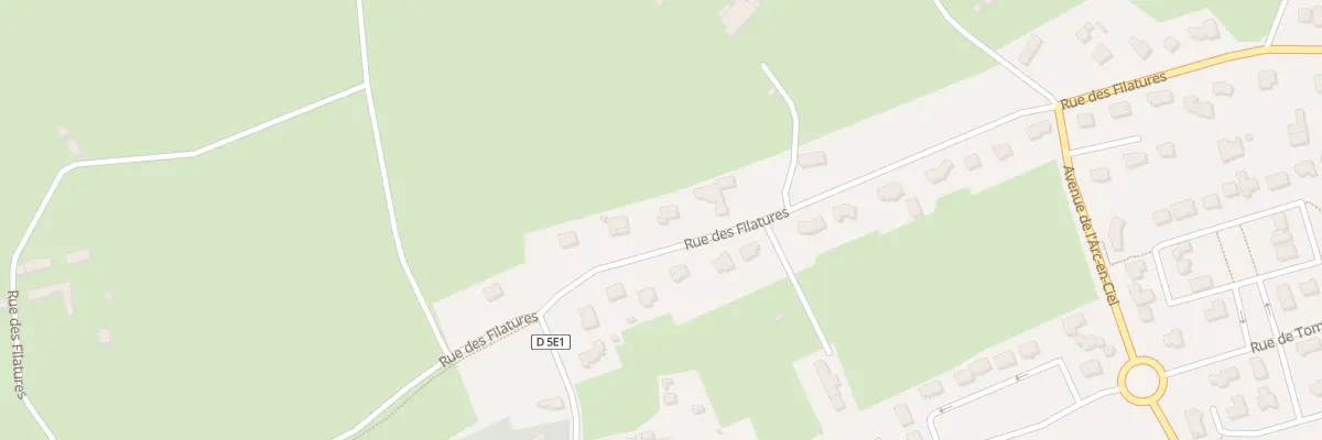 Plan du 27 Rue des Filatures à Saint-Senier-sous-Avranches