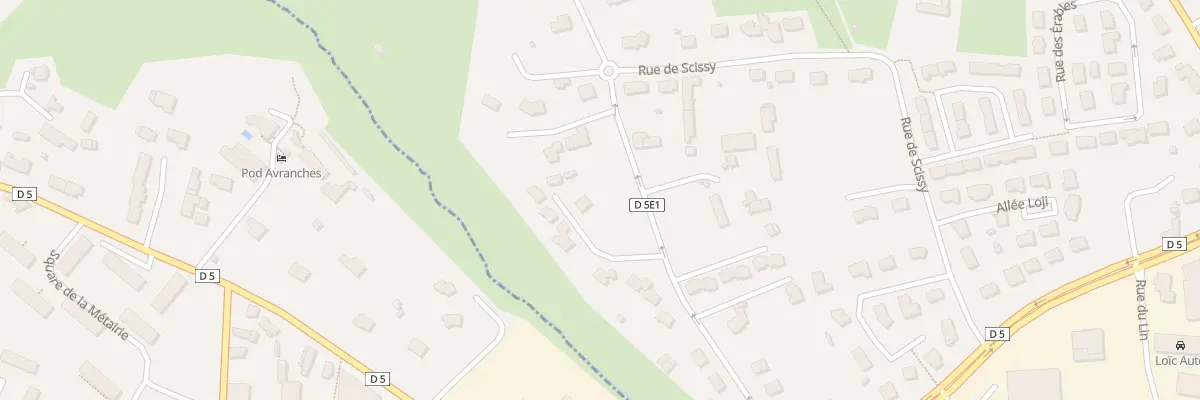 Plan du 29 Rue de l’Eglise à Saint-Senier-sous-Avranches