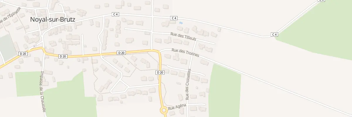 Plan du 4 Rue des Etoiles à Noyal-sur-Brutz