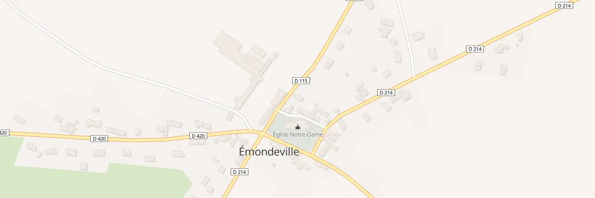 Plan du 31 Hameau de l’Eglise à Émondeville