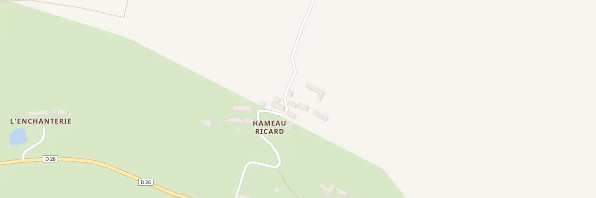 Plan du 15 Le Hameau Ricard au Vast