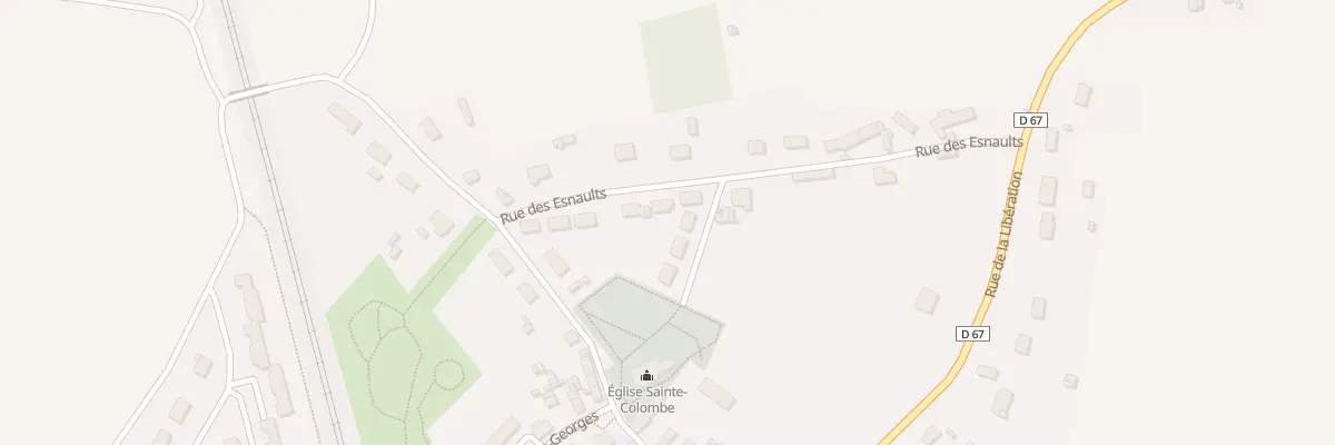 Plan du 9B Rue des Esnaults - Chef du Pon à Sainte-Mère-Église