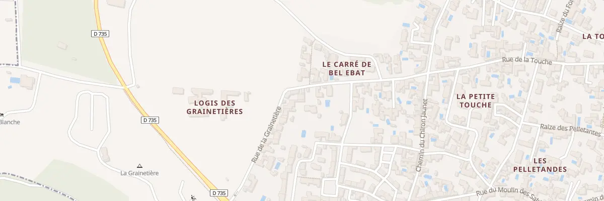 Plan du 69 Rue de la Touche à La Flotte