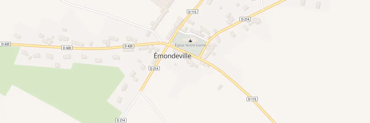 Plan du 32 Hameau de l’Eglise à Émondeville