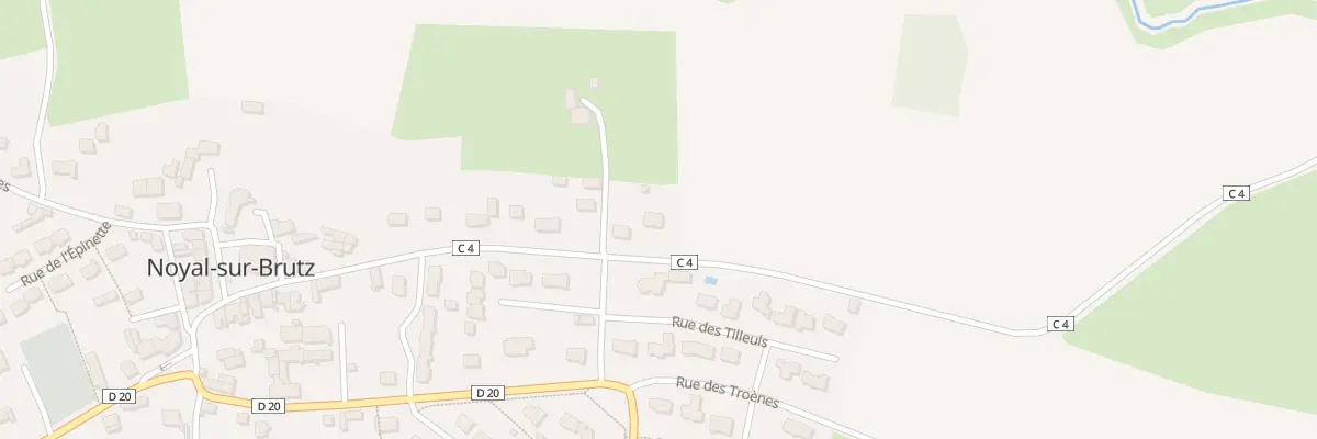 Plan du 21 Rue des Peupliers à Noyal-sur-Brutz