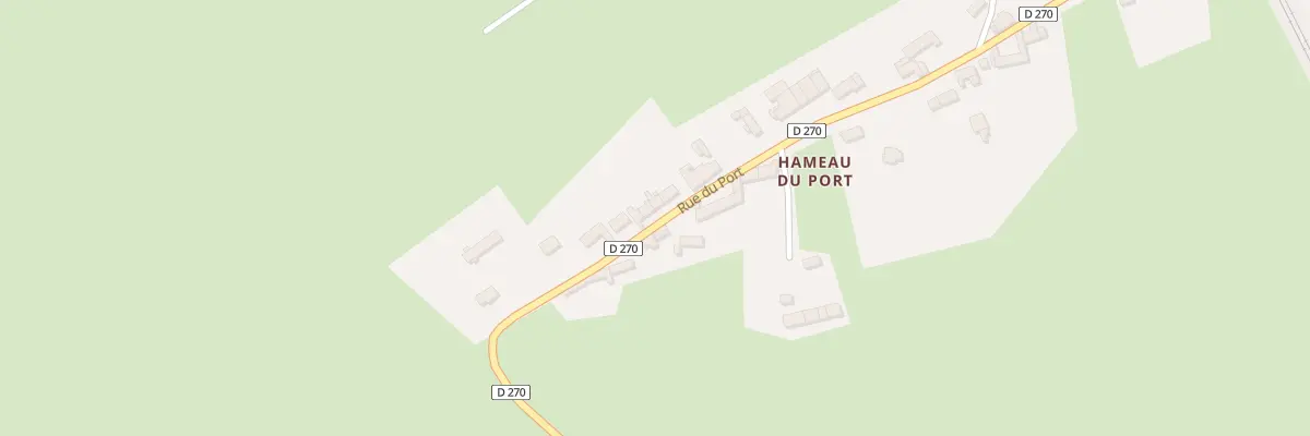 Plan du 46 Rue du Port à Sainte-Mère-Église