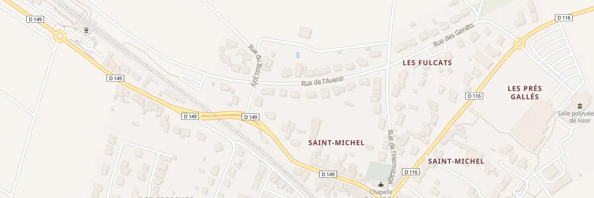 Plan du 11 Rue de l’avenir au Pallet