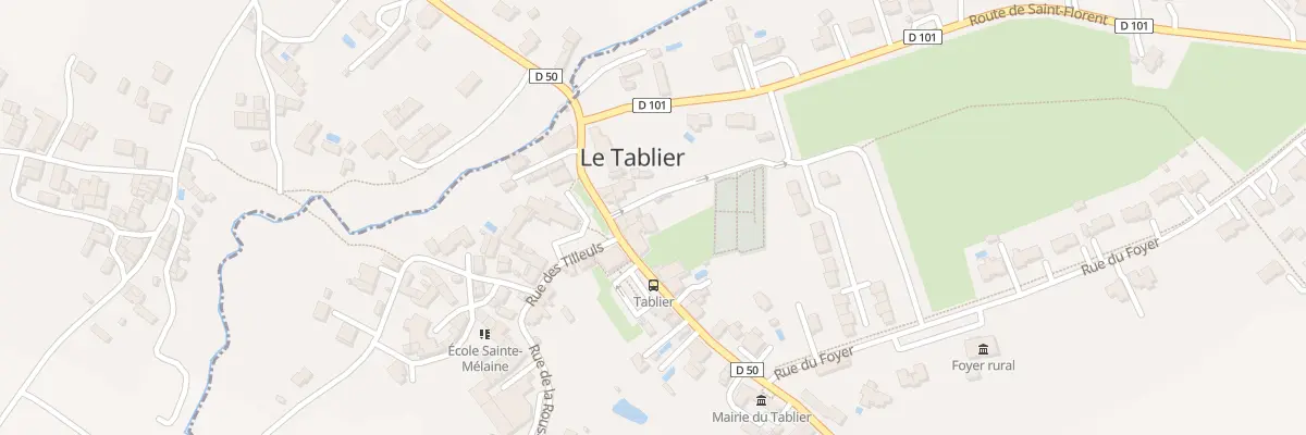 Plan du 2 Rue des charmes au Tablier