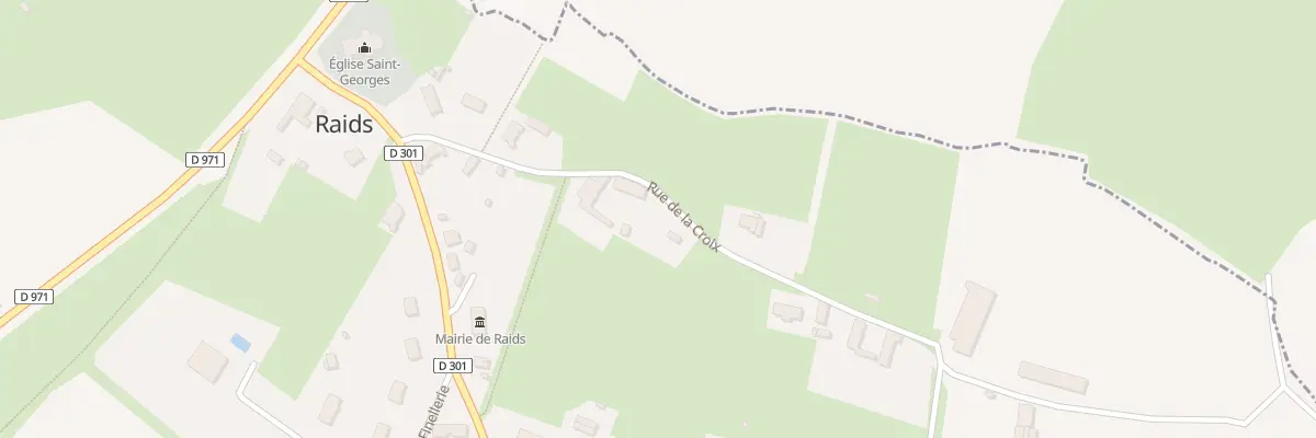 Plan du 5006A La Ferme de l’Eglise à Raids