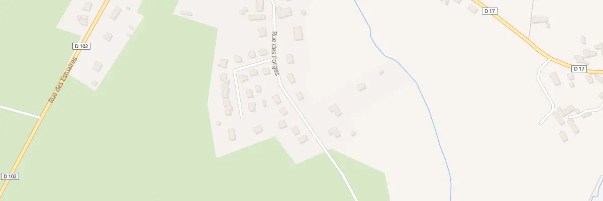 Plan du 15B Rue des Forges aux Portes du Coglais