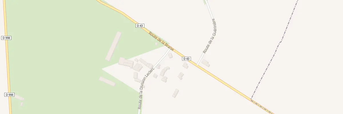 Plan du 16 Rte de la Division Leclerc à Juilley