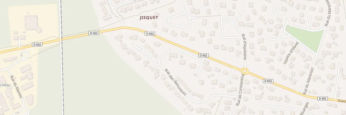 Plan du 1 All du Résinier à Tosse
