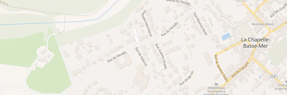 Plan du 17 Rue du paradis à Divatte-sur-Loire
