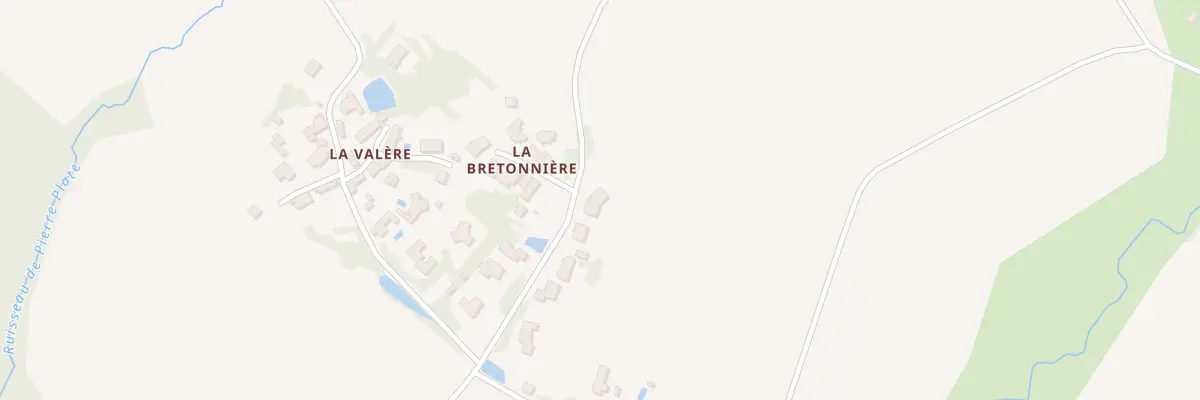 Plan du 2 La Papaudière aux Brouzils
