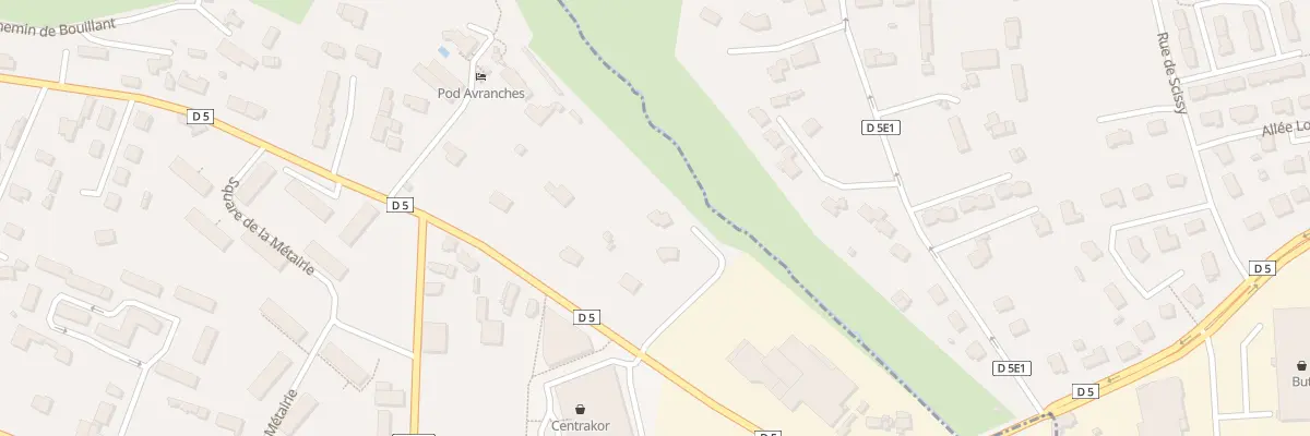 Plan du 85B Rue du Cdt Bindel - Avranches à Avranches