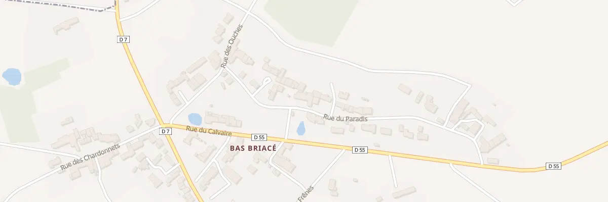 Plan du 13 Rue du paradis au Landreau