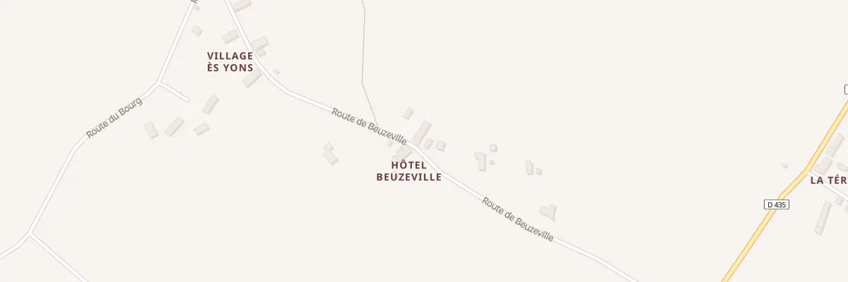 Plan du 5069 Hotel Beuzeville à Montcuit