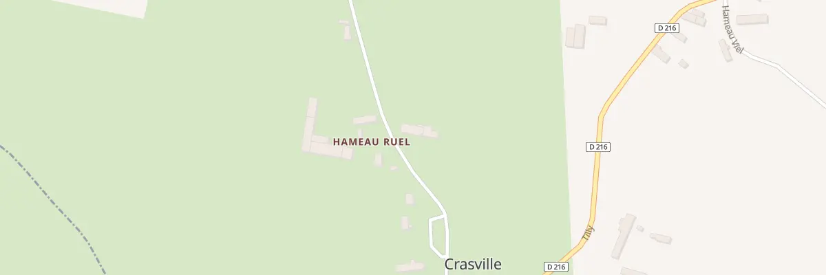 Plan du 4 Hameau Ruel à Crasville