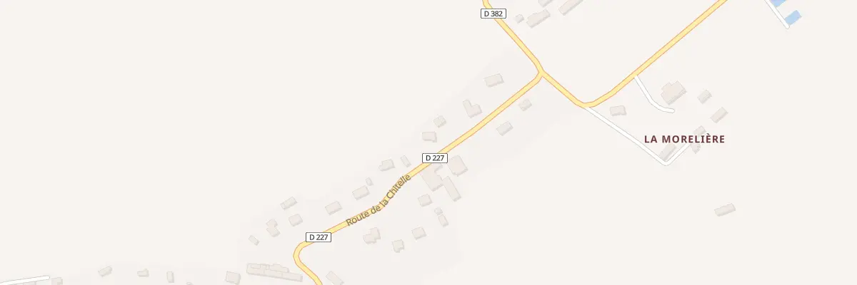 Plan du 30 Rte de la Chitelle à Camprond