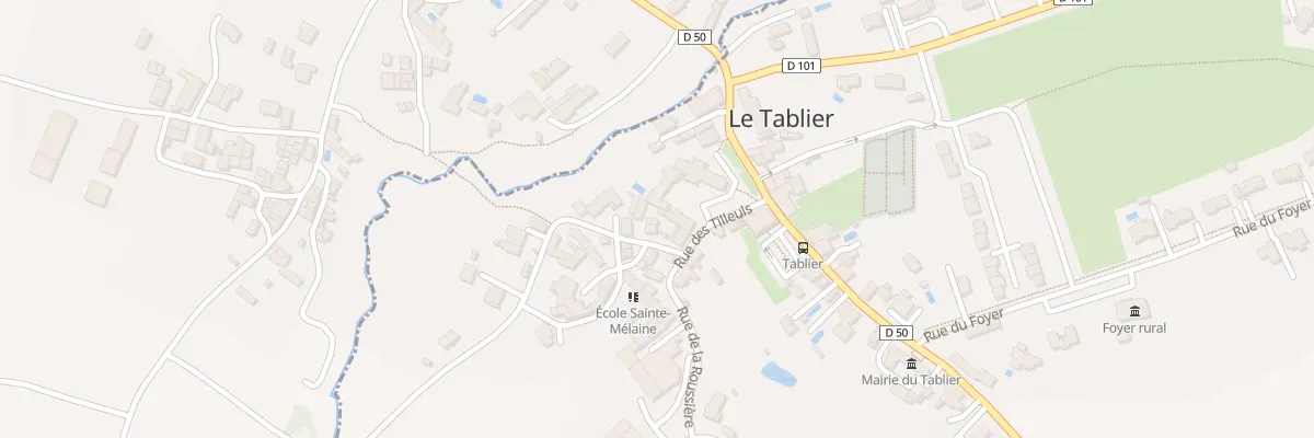 Plan du 4 Rue des tilleuls au Tablier