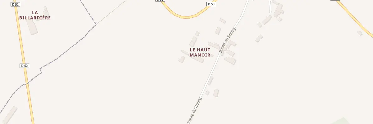 Plan du 20 Rte du Bourg à Montcuit