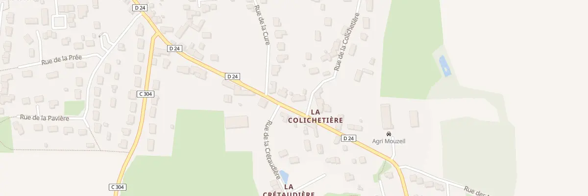 Plan du 9B Rue du Pont Guitton à Mouzeil