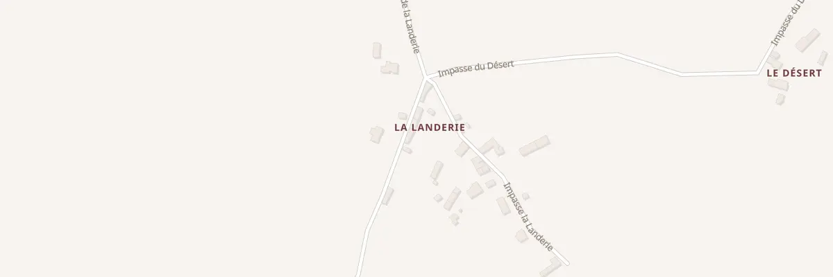Plan du 10 La Landerie à Camprond
