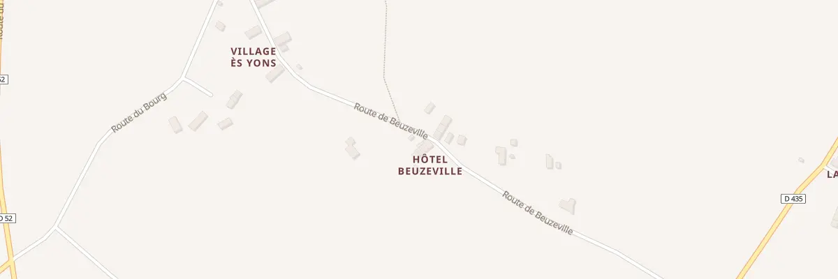 Plan du 5068 Hotel Beuzeville à Montcuit