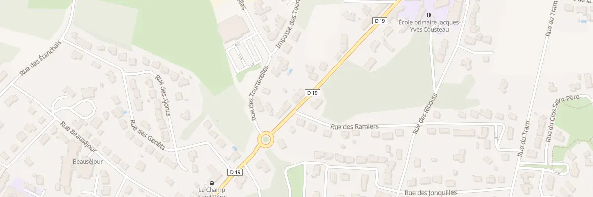 Plan du 31 Rue de l’hôtel de ville au Champ-Saint-Père