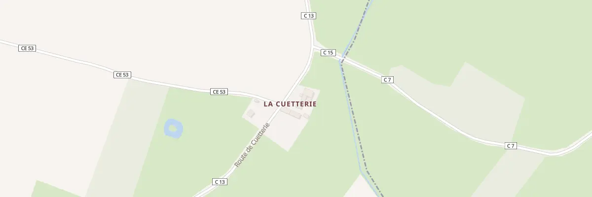 Plan du 84 La Cuetterie à Ligné