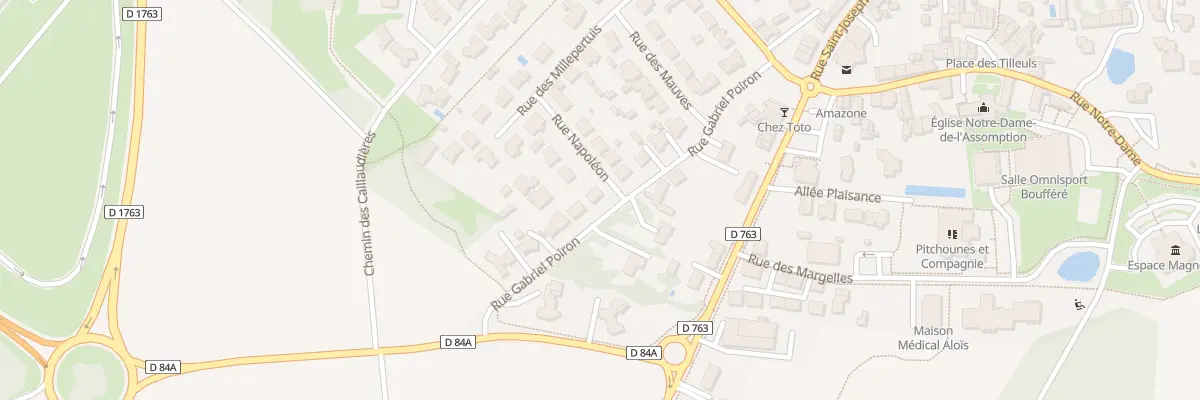 Plan du 10 Rue gabriel poiron à Montaigu-Vendée