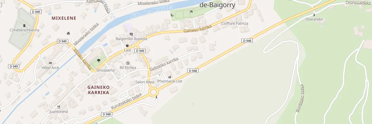 Plan du 112 Geltokiko karrika à Saint-Étienne-de-Baïgorry