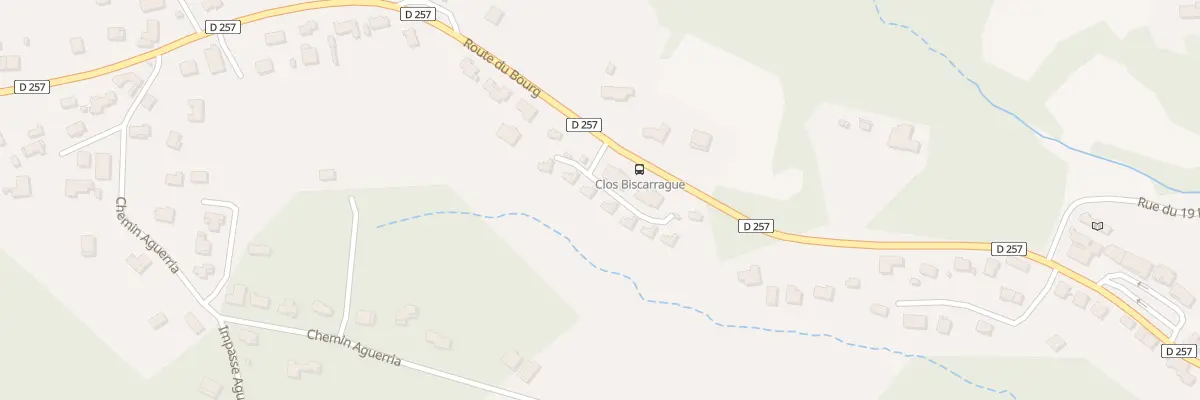 Plan du 1124 Rte du Bourg à Urcuit
