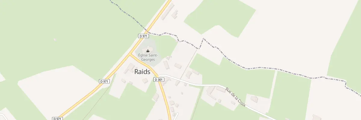 Plan du 5315 Village de l’Eglise à Raids