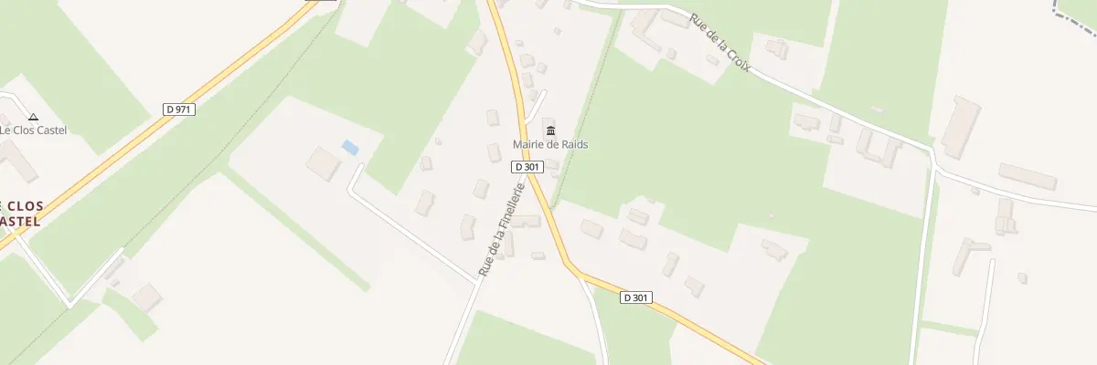 Plan du 267 Rue Saint-georges à Raids