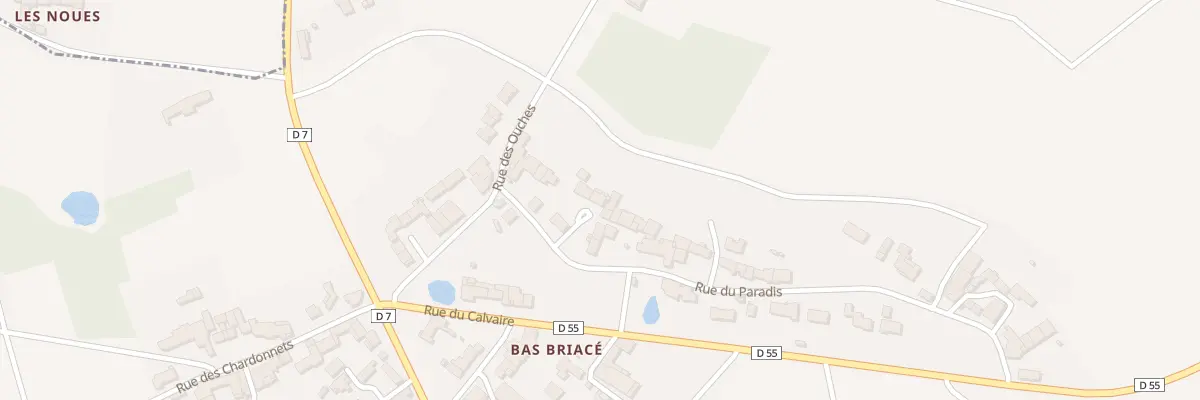 Plan du 4 All de l’Eden au Landreau