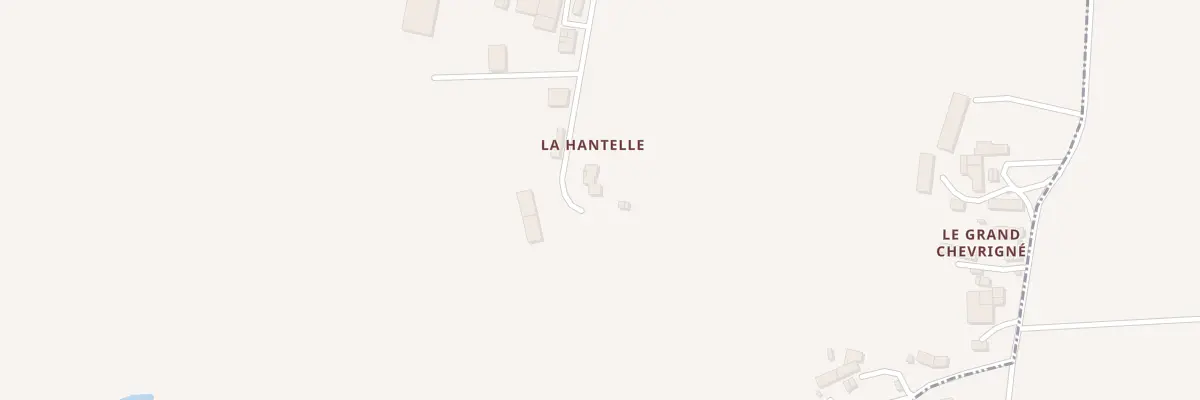 Plan du 20 La Hantelle à Saint-Hilaire-des-Landes