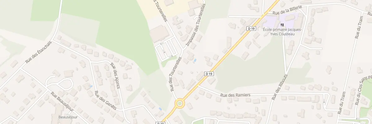 Plan du 8 Rue des tourterelles au Champ-Saint-Père