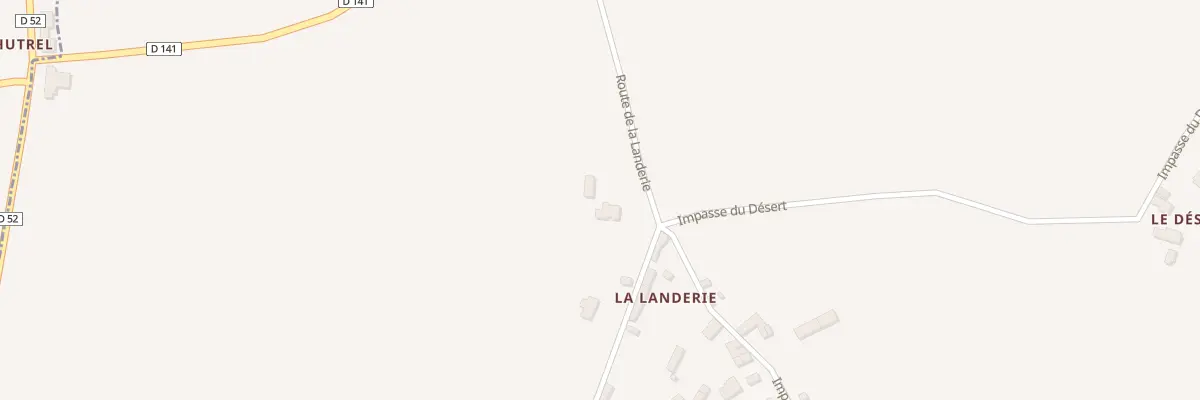 Plan du 11 La Landerie à Camprond